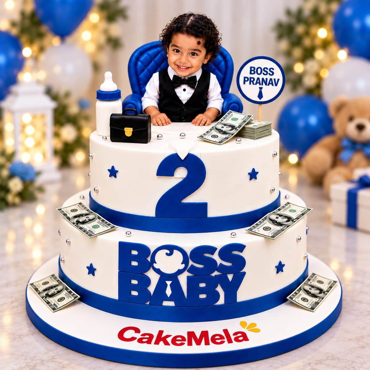 Boss Baby Birthday Cake