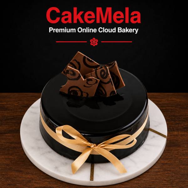 2 Pound Royal Chocolate Mirror Cake