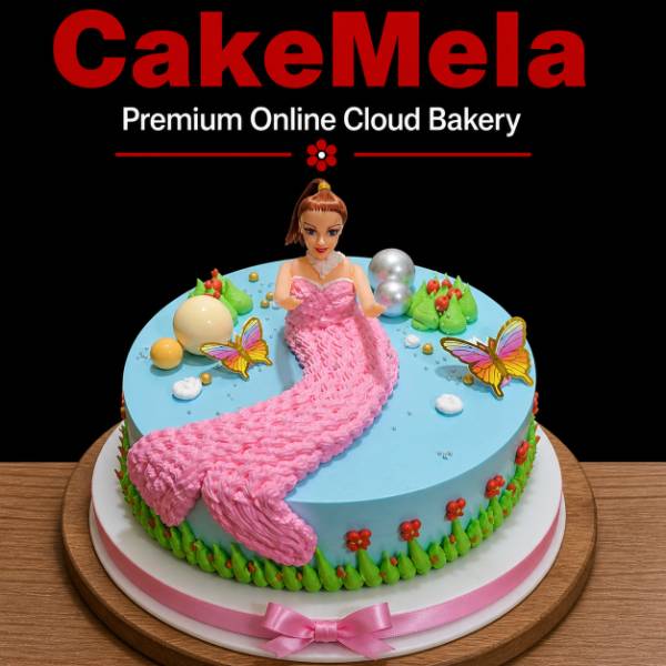 2 Pound Princess Fantasy Doll Cake