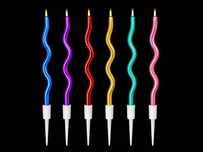 6 Pcs Premium Candle Set