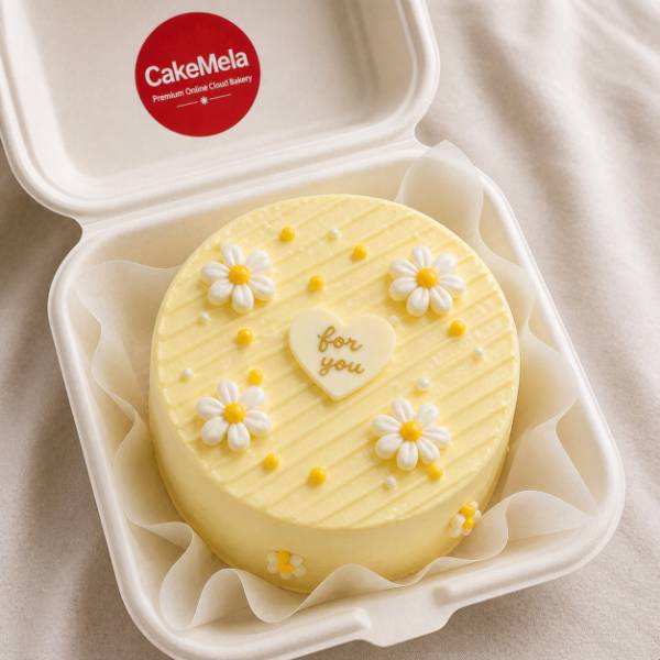 Daisy Love Bento Cake