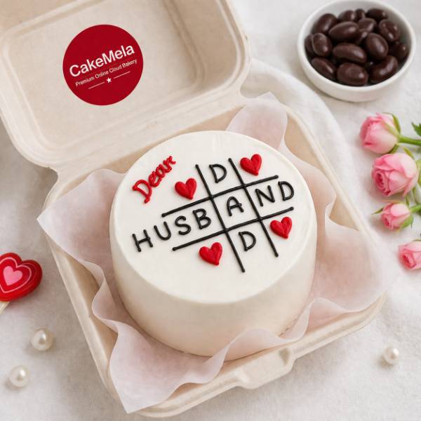 Dear Husband Vanilla Bento Cake
