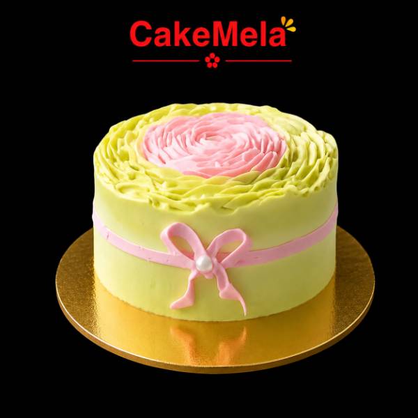 2 Pound Pastel Bloom Cake
