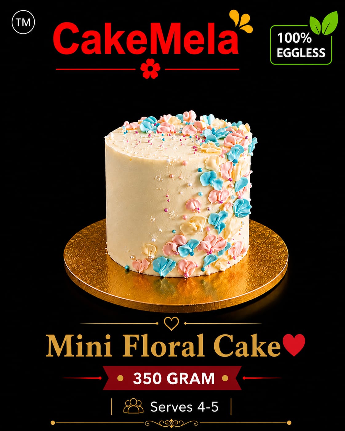 Mini Floral Cake